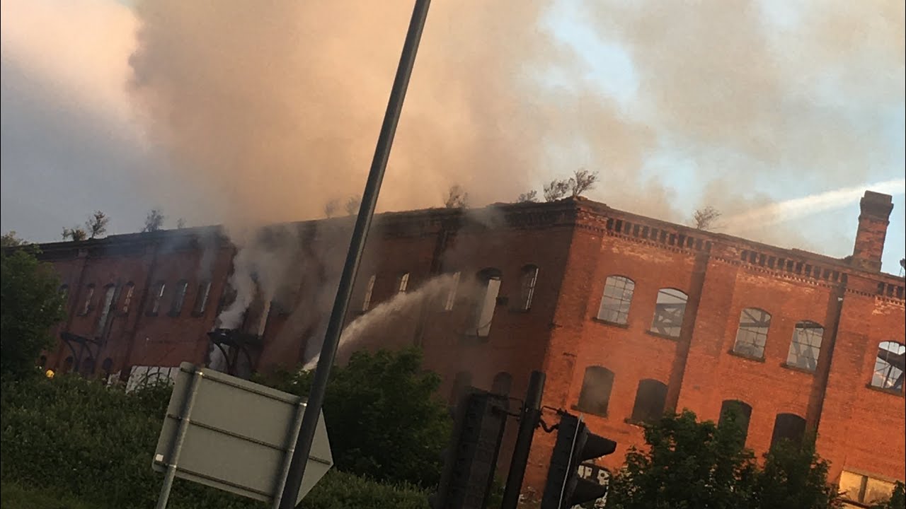 Derby GNR warehouse Fire 2020