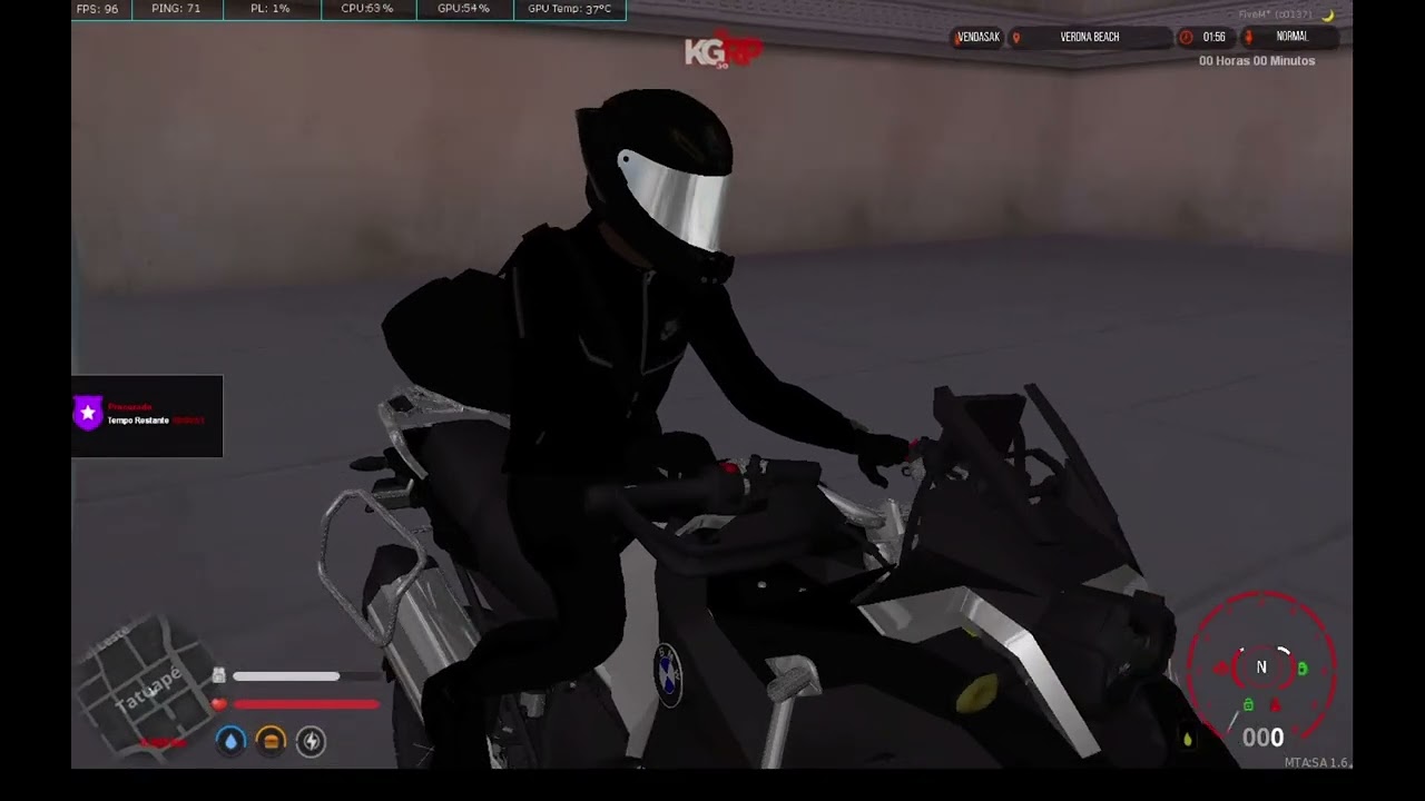 [KGRP] O DIA QUE DEI FUGA DE 2 VTR NO KING'S OF ROLEPLAY [KG] MTA-SA