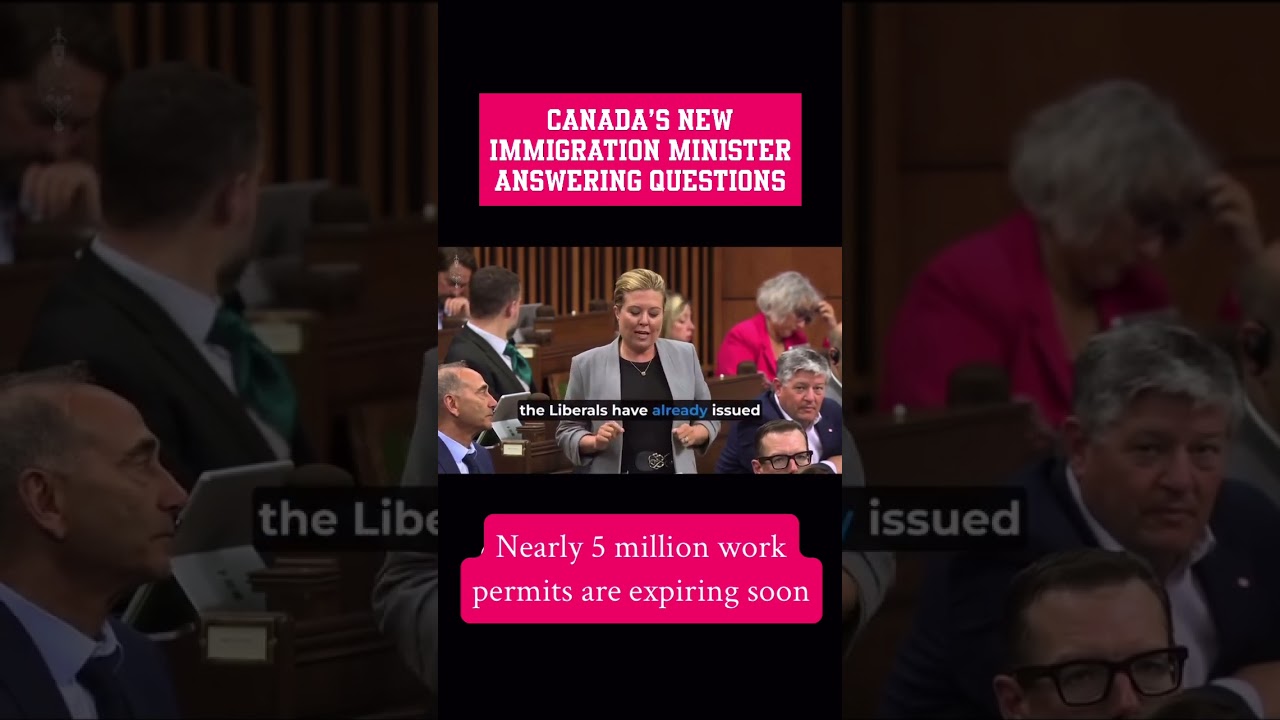 🔈 Lena Metlege Diab - Canada’s New Immigration Minister Answering questions in Parliament