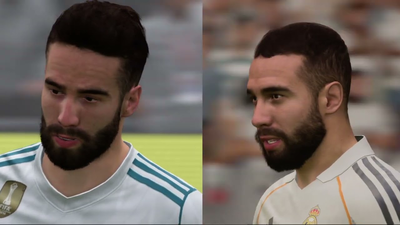 Faces de leyendas BARCELONA Y REAL MADRID FIFA 18 FC 26