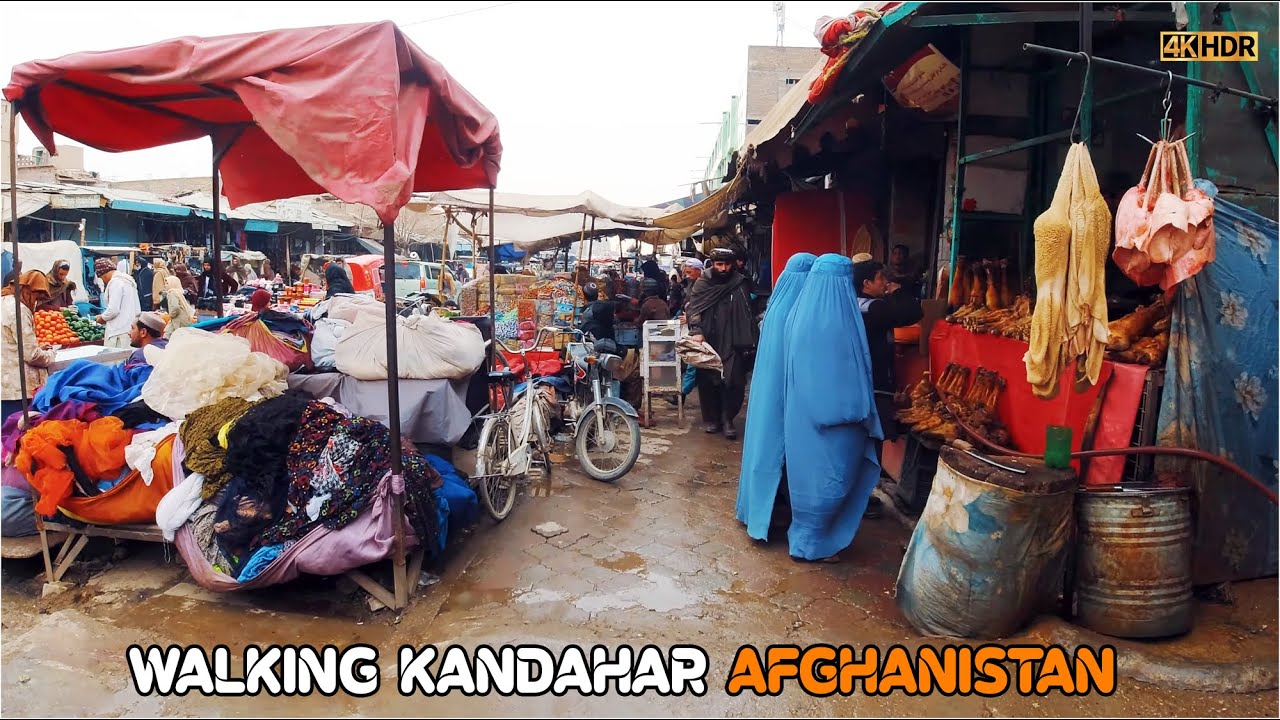 Walking in Kandahar | Afghanistan 🇦🇫 | 4K