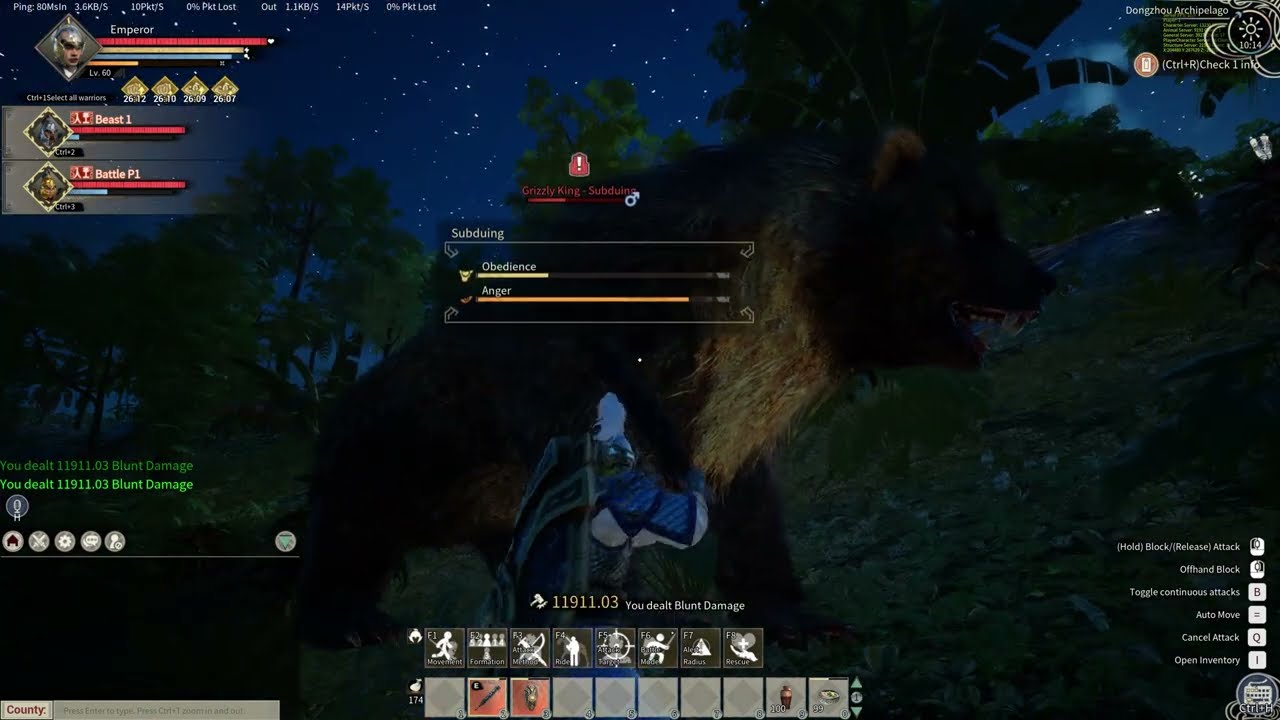 Myth of Empires Beast Lord Grizzly King Taming Guide