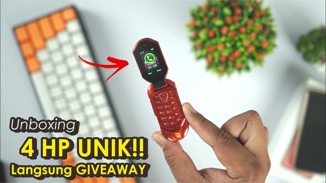 4 HP Mini Unik Paling Berfaedah terbaru!!