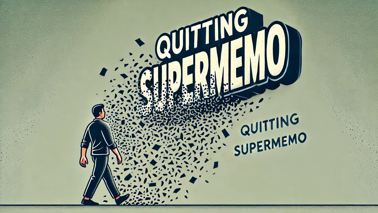 I Am Incrementally Quitting SuperMemo Features