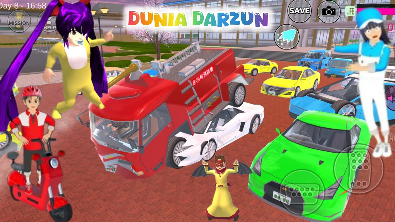 TAIGA BEBI CELLINE NEKAT KUMPUL MOBIL MIRING 