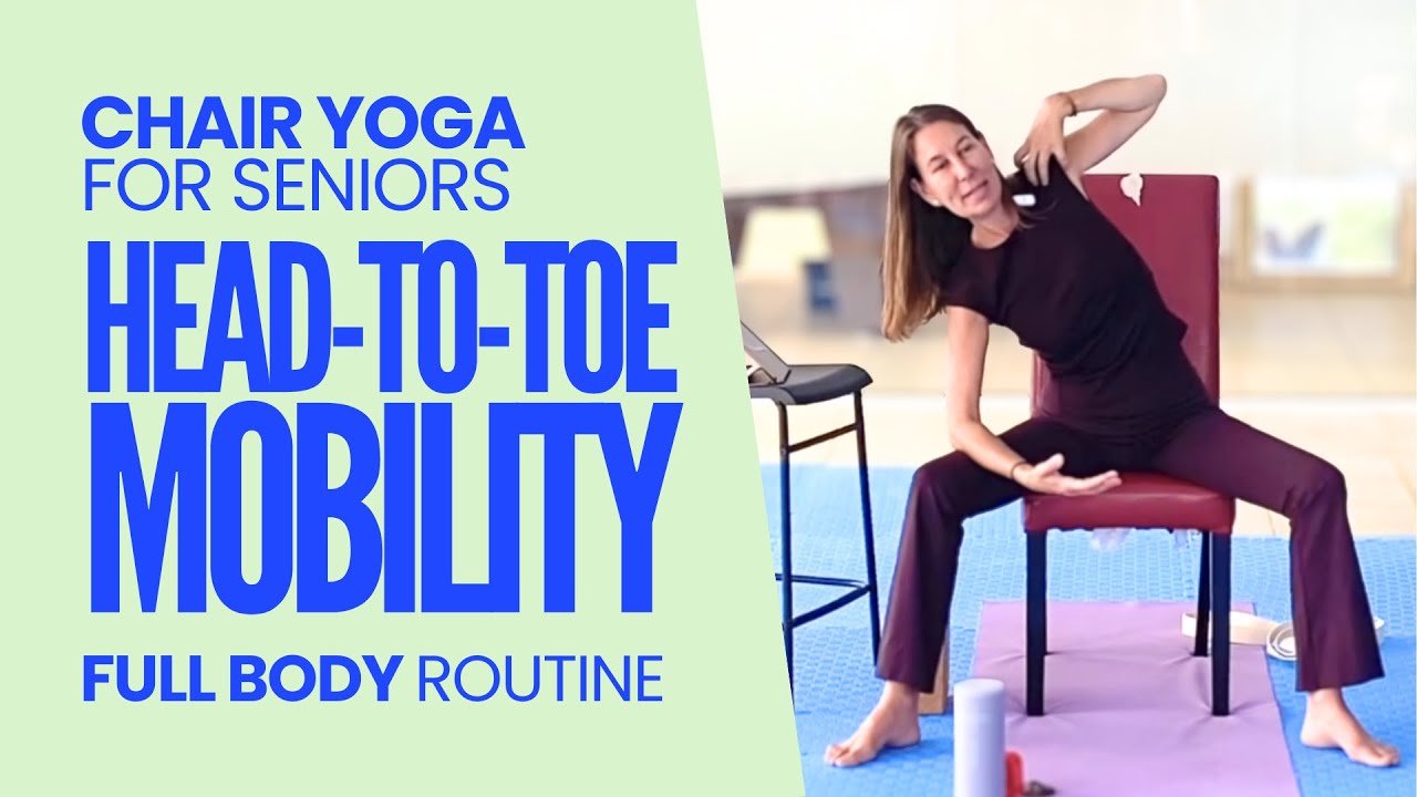 30 Min Joint Health Chair Yoga | Full Body Head-To-Toes Mobility for Seniors