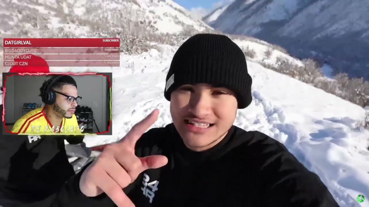 DJ Fab Reacts To 24 HOUR OVERNIGHT CHALLENGE IN IGLOO!
