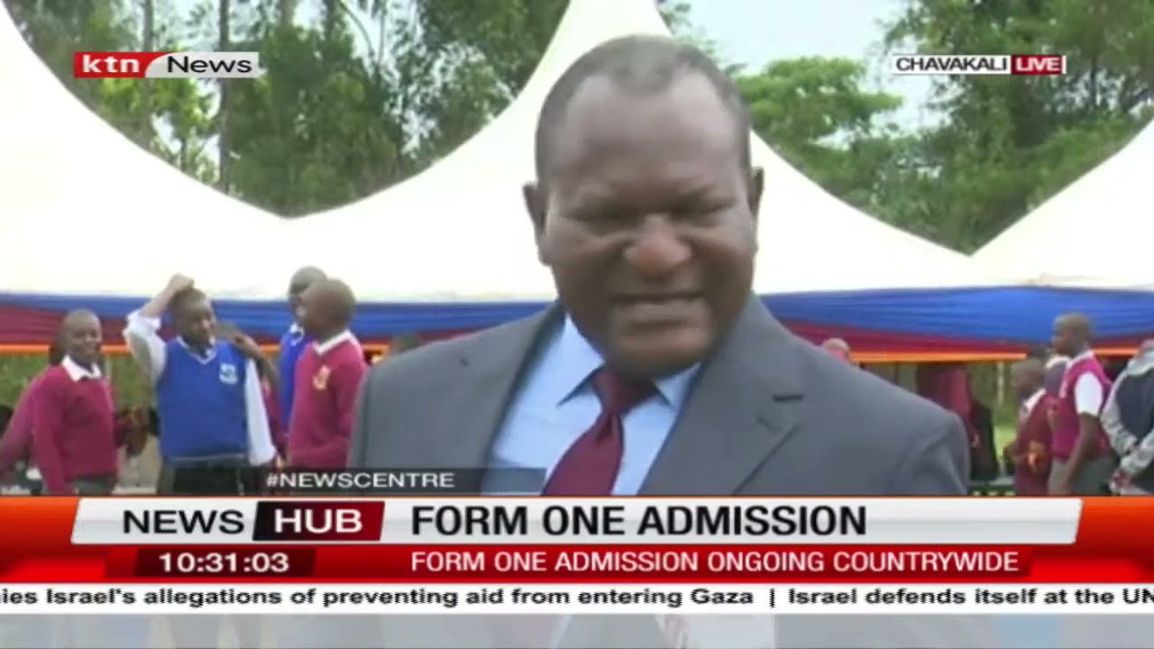 Form one admission ongoing in Chavakali