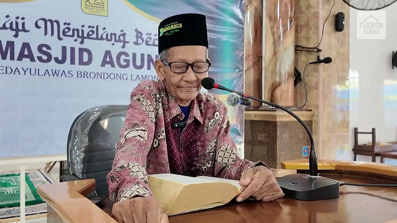 Tafsir Surat Nuh Ayat 8   Kyai Mukri M  Hasan   Masjid Agung Sedayulawas   Lamongan