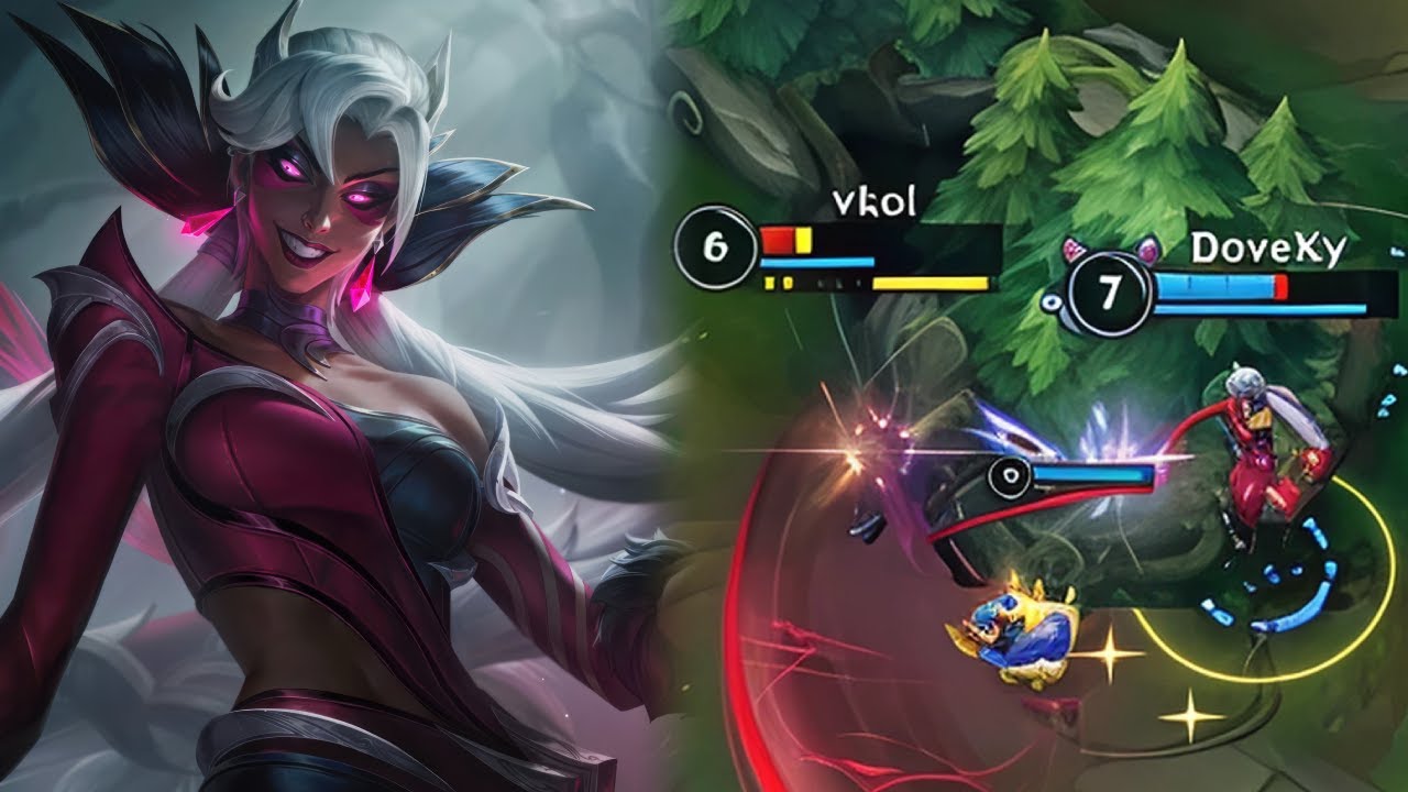 Wild rift Nilah - top 1 nilah gameplay rank challnger