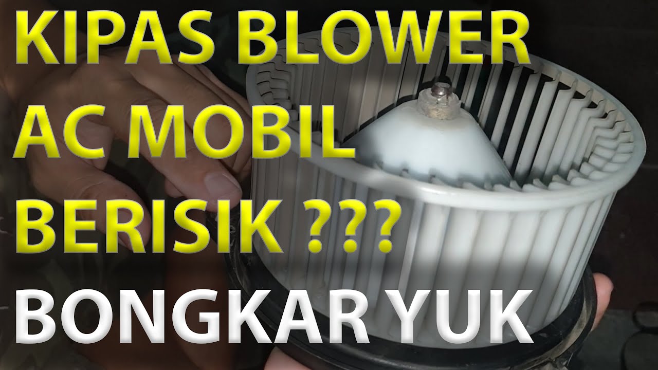 Tutorial Perawatan Kipas dan Motor Blower AC MOBIL Suzuki Baleno Agar Awet dan Semburan Angin Lancar
