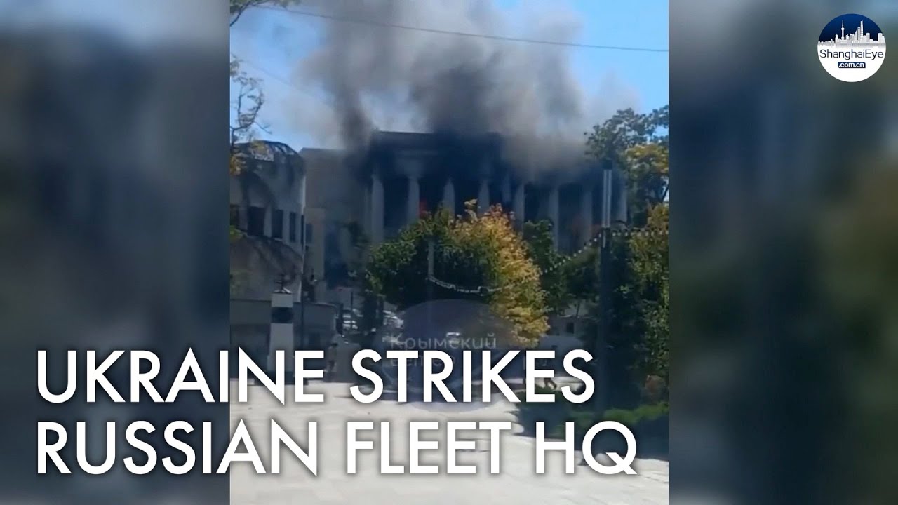 Russia targets command centers while Ukraine reports casualties at Russia's Black Sea Fleet HQ