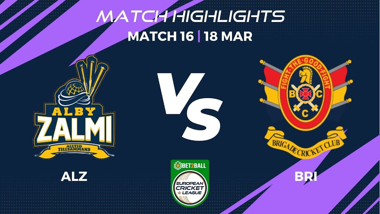 Match 16 - ALZ vs BRI | Highlights | Bet2Ball ECL Day 2, Championship Week | ECL22 | ECL22.136