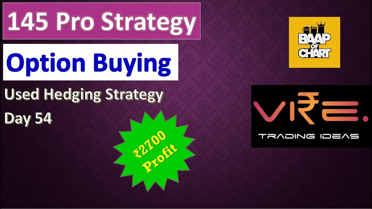 145 Pro Strategy | Day 54 | Profit | Baap of chart | Option selling Nifty