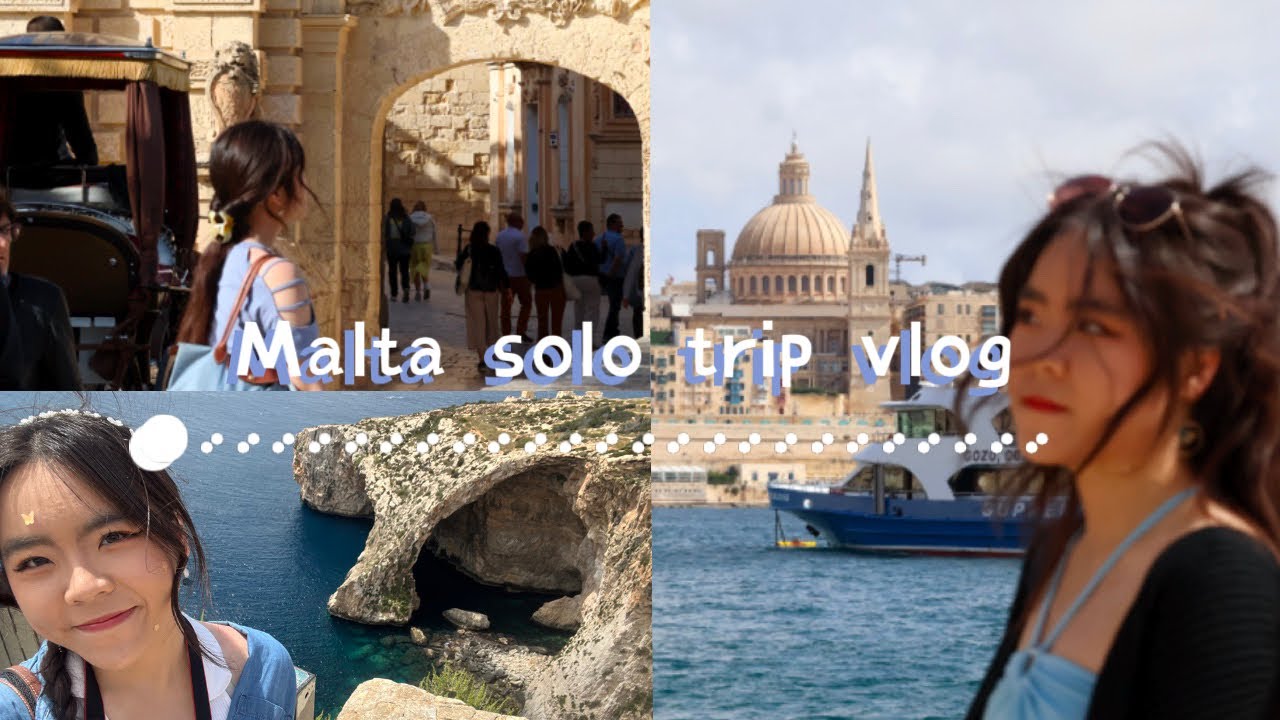 VLOG ♡ solo travelling in Malta