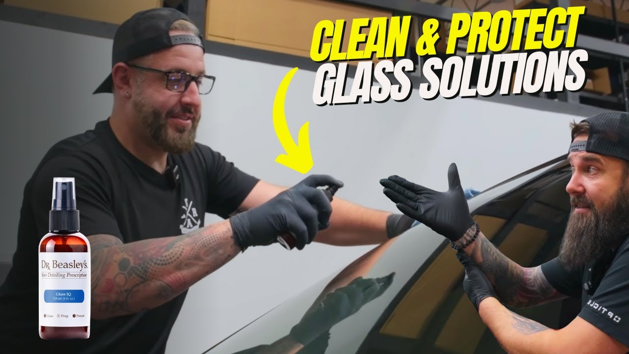 Это средство для чистки стекол также обеспечивает защиту? | Dr. Beasley’s Glass IQ