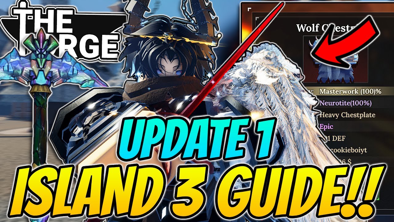 Лучшее руководство по обновлению 1 в Roblox The Forge! Новые руды и многое другое!