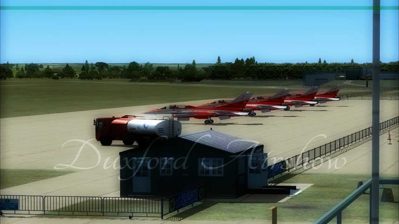 FSX Swiss Jet Team Duxford Airshow 2012