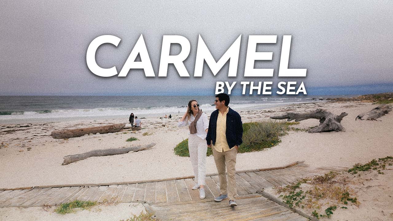 Explorando CARMEL BY THE SEA, CA + 17 mile drive | Viaje por la costa de California