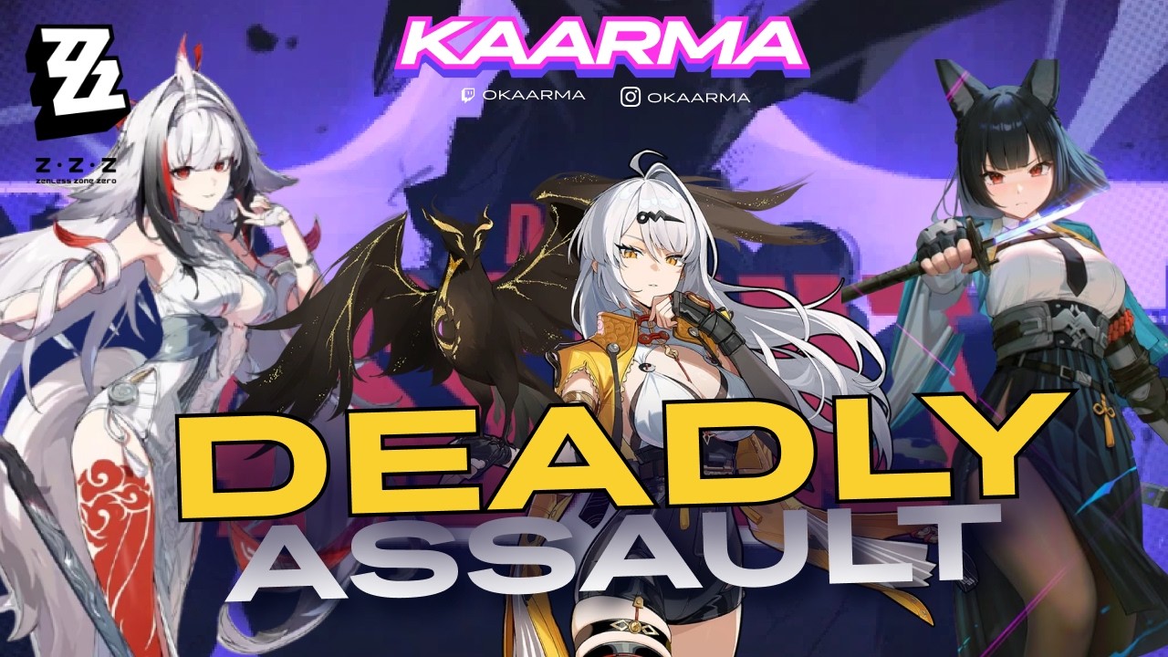 Detonando no Deadly Assalt Guanzinha, Yixuan e Miyabi | Zenless Zone Zero