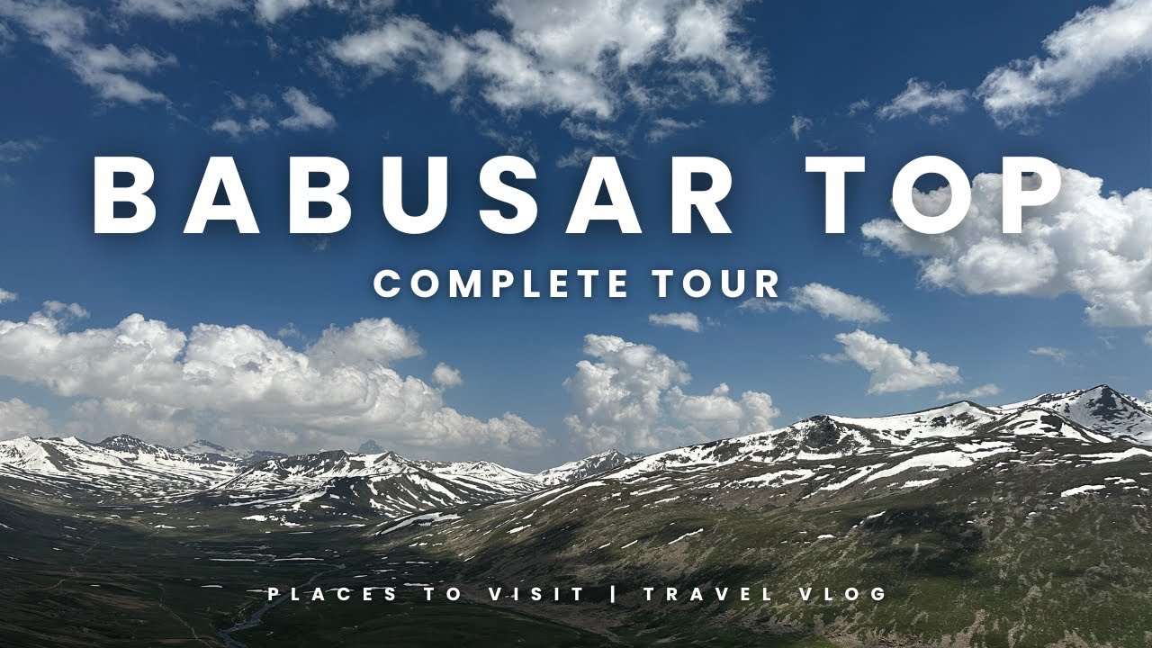 the stunning beauty of Babusar top and Babusar lake #pakistan #naranbabusartop #naran #narankaghan