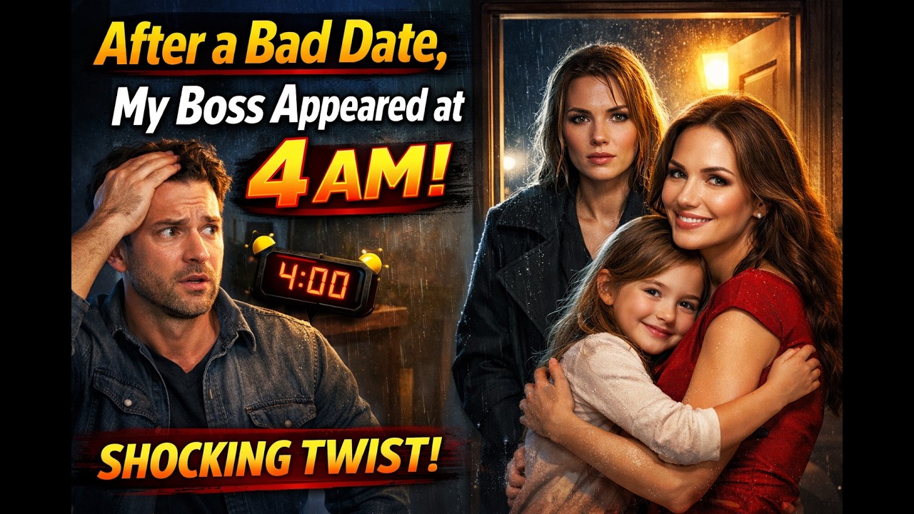 📕''After a Bad Date, ''A  Single Dad’s Boss Showed Up at 4 AM'' — ''One Sentence Changed His Fate''