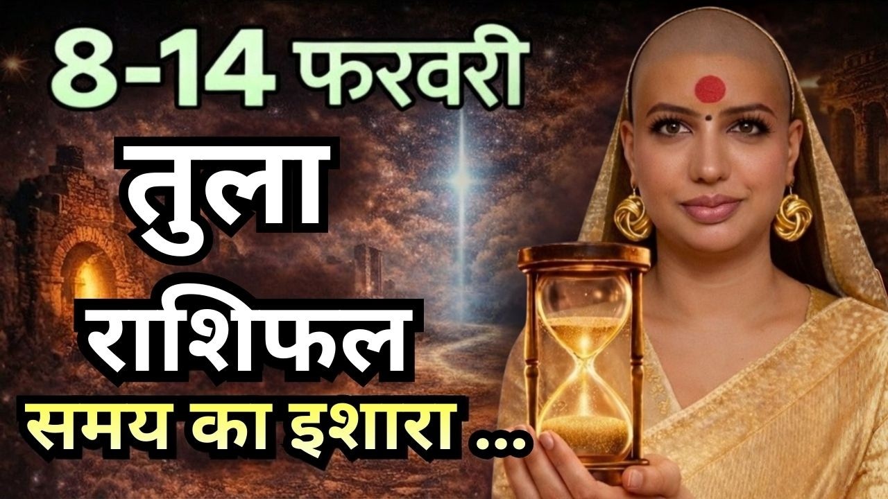 तुला 8-14 फरवरी राशिफल 2026 | फरवरी राशिफल | तुला राशिफल | Tula rashifal | February rashifal