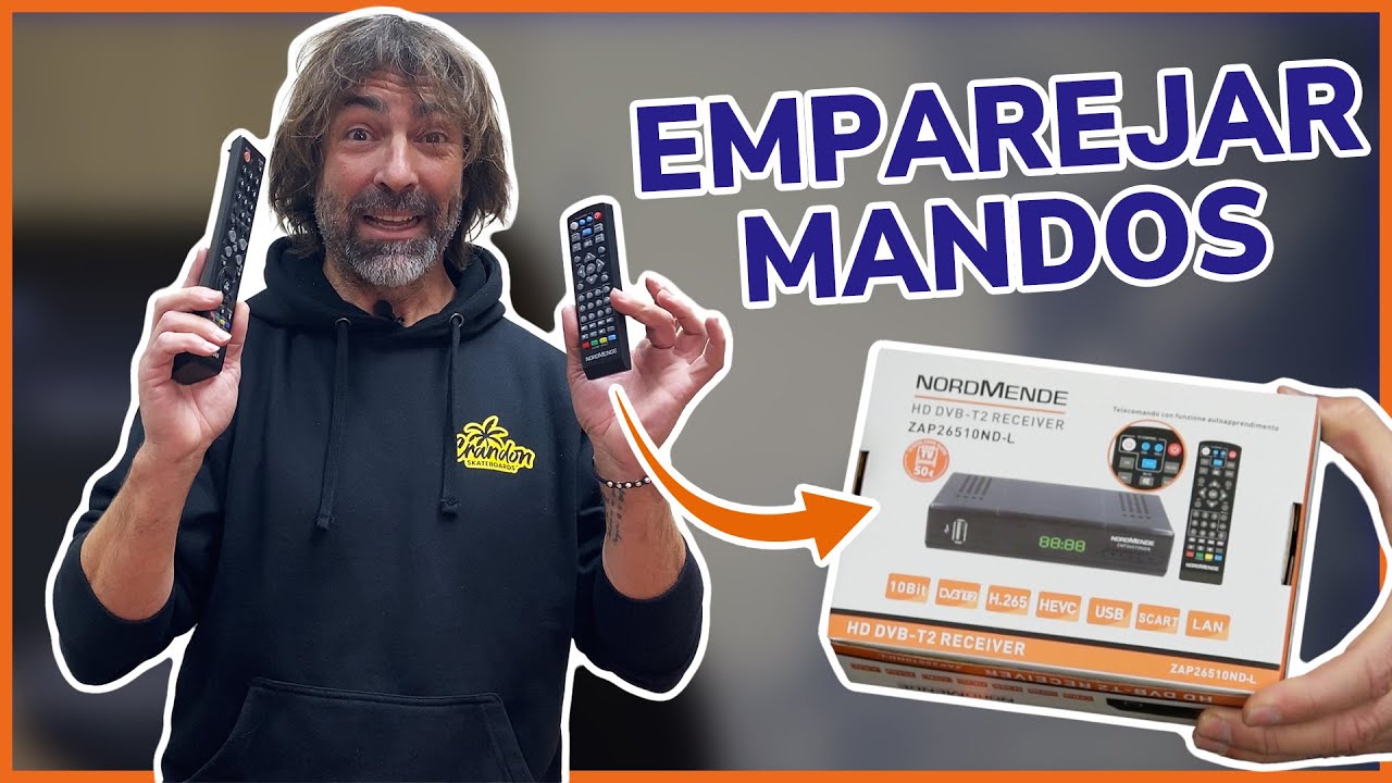 ¿Cómo emparejar los mandos del receptor TDT HD? 📳📺