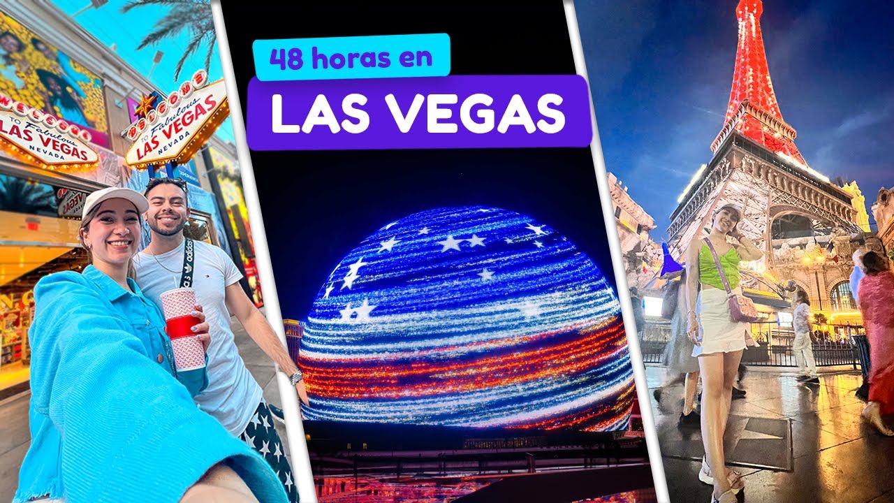 48 hrs en LAS VEGAS 🇺🇸 TODO lo que logramos HACER 🎉🍻