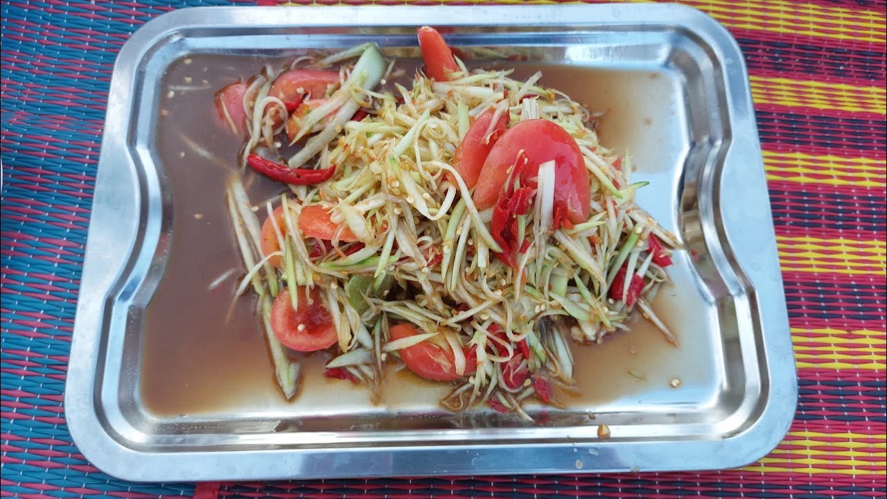 Som Tam Isan &ndash; Salade de papaye Isan