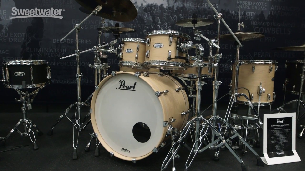 New Pearl Drums Lineup at Winter NAMM 2017