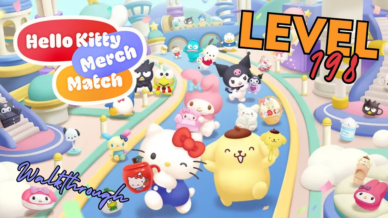 Hello Kitty Merch Match Level 198