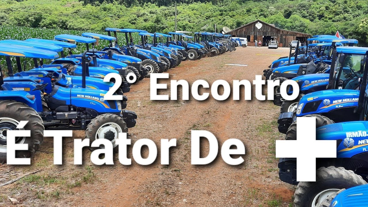 2°  Encontro de Tratores NEW HOLLAND Em Santa Maria do Herval-RS