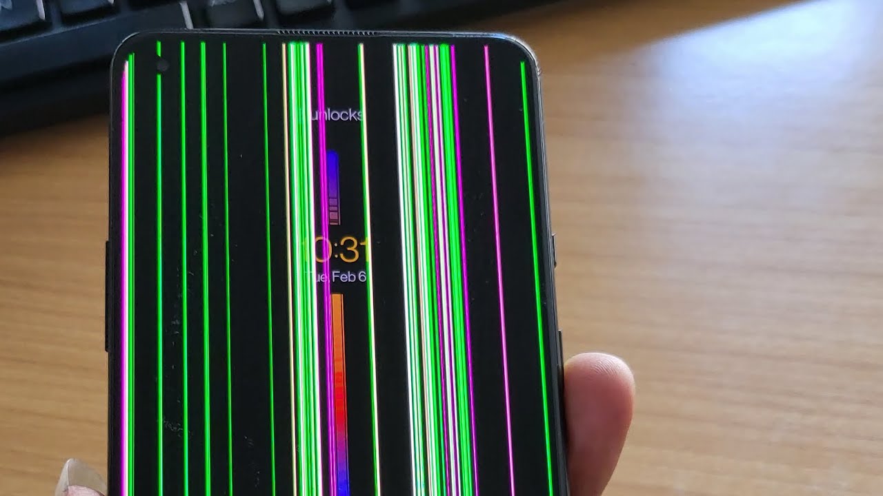 ONEPLUS 9RT GREEN LINE