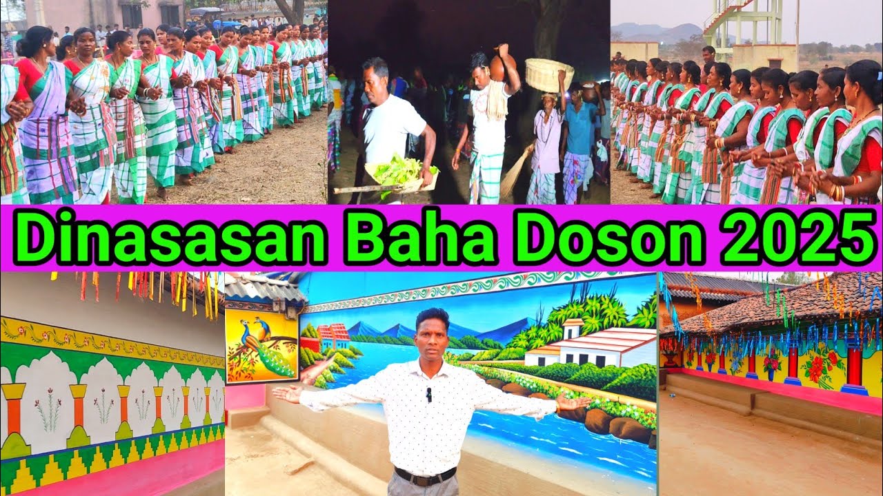 Dinasasan Baha Doson 2025 || Mayurbhanj Tiring block || Sainik Santal Vlog