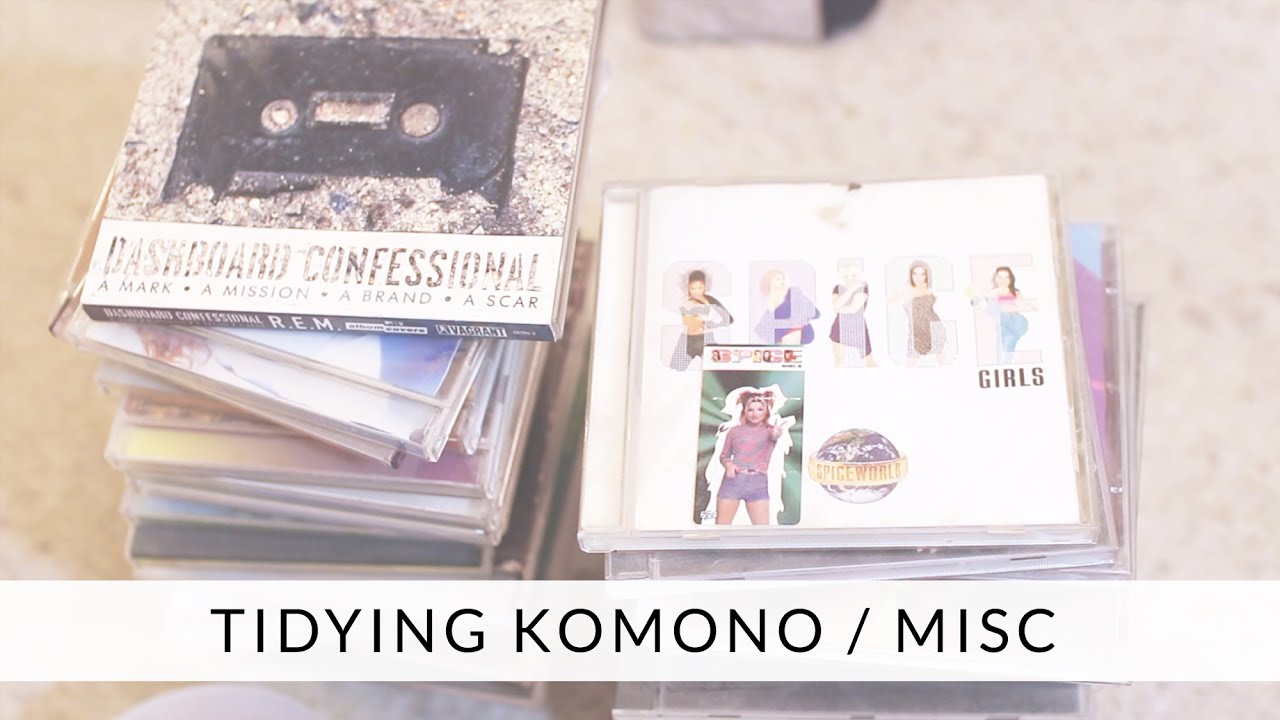 Tidying with KonMari: Komono / Misc | The Life-Changing Magic of Tidying Up by Marie Kondo