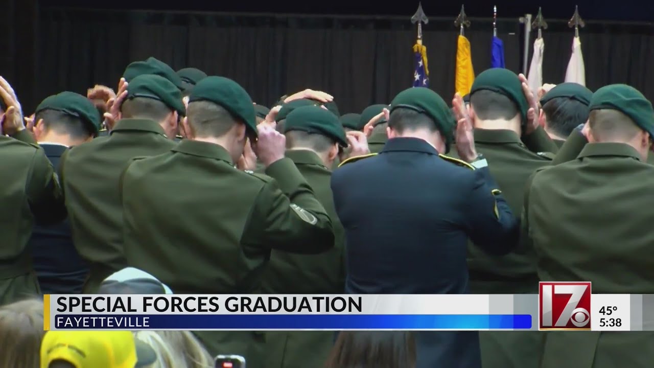 Fort Bragg celebrates special forces graduation