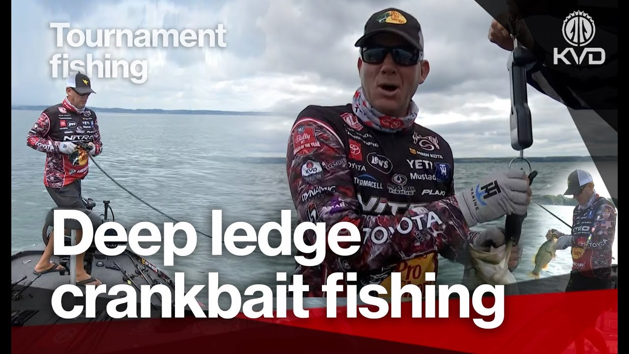 Spend 18 minutes cranking with KVD : The Grind -- bass fishing