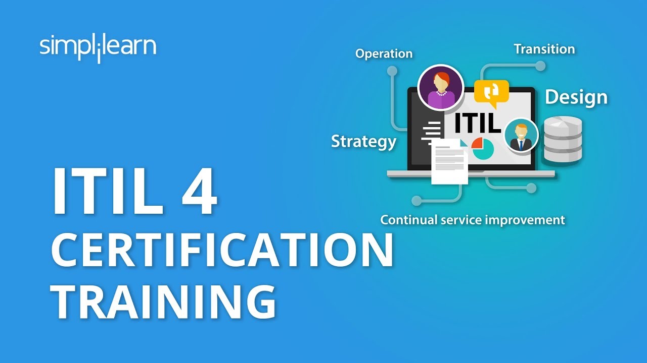 ITIL 4 Certification Training| What Is ITIL Certification?| ITIL Tutorial For Beginners |Simplilearn