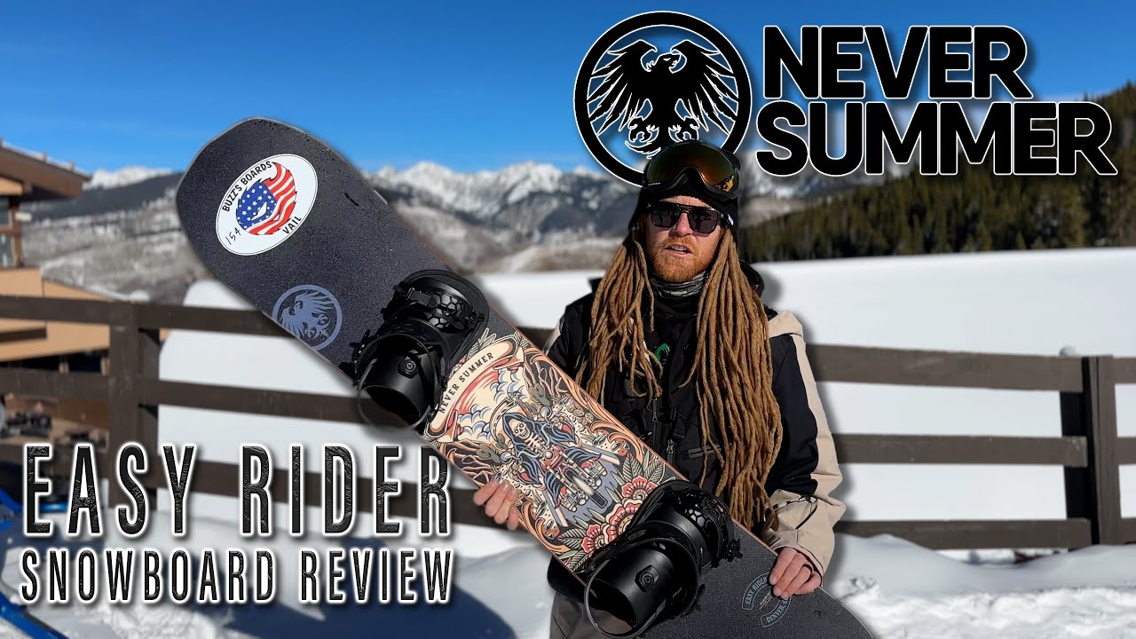 Обзор сноуборда Never Summer Easy Rider - 2025 год