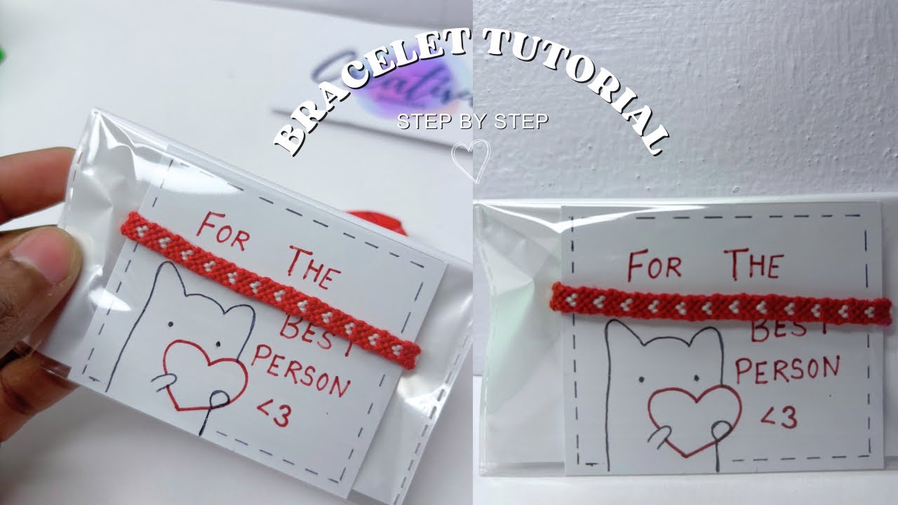 Easy&simple Heart shape Bracelet Tutorial !!