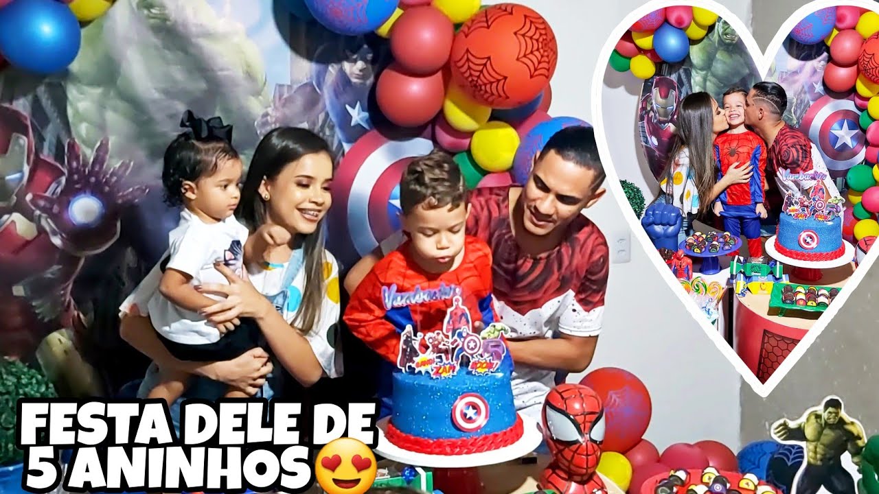 ANIVERSÁRIO DOS VINGADORES