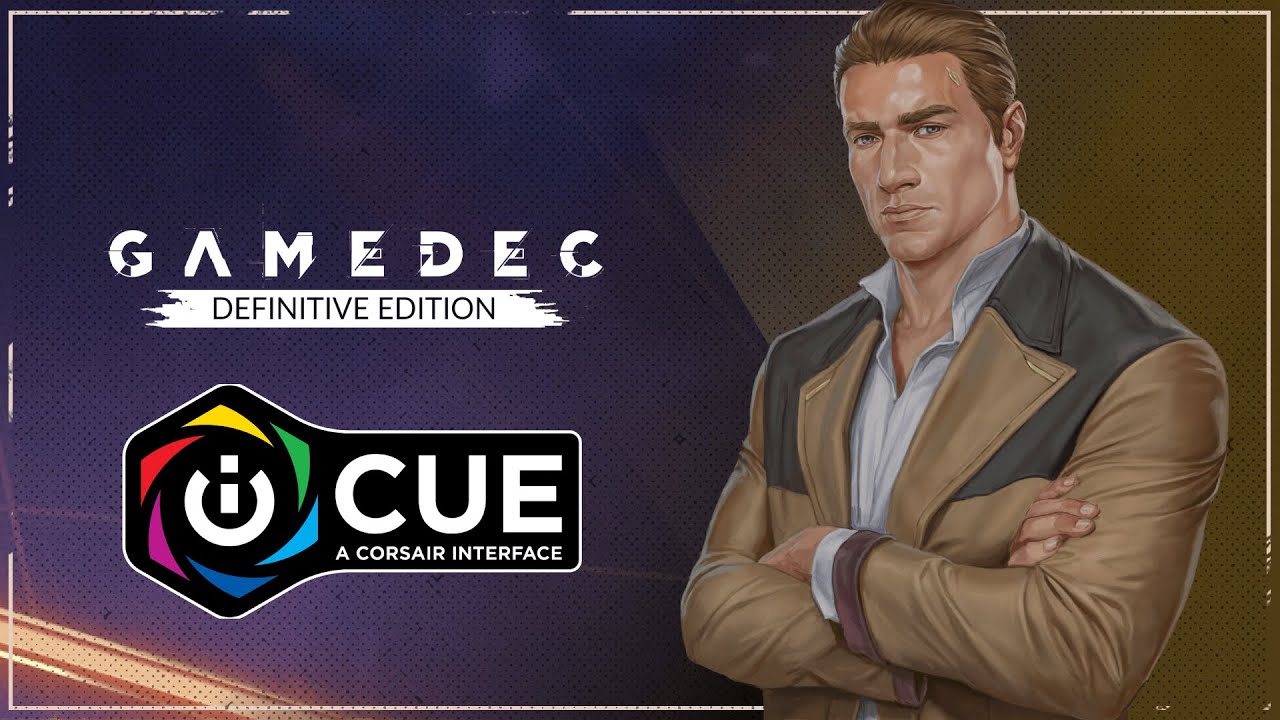 Gamedec features CORSAIR iCUE lighting system