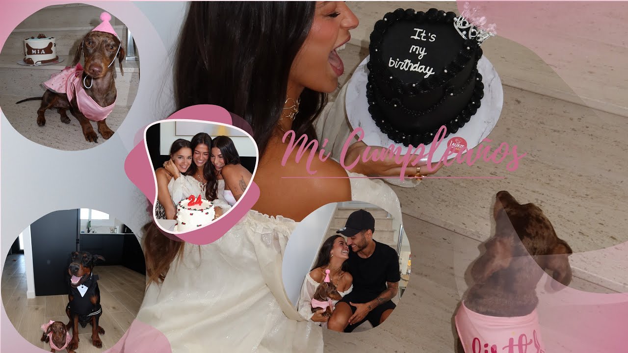 Mía y yo celebramos nuestro cumple🥹🎀🎂💗 Mis 24 y 1 (Visitas sorpresa, fiesta y regalos inesperados)