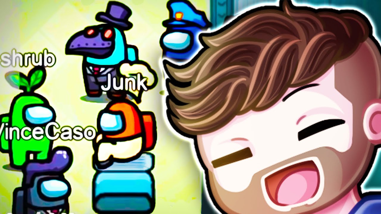 Impostor with Junk and Ze! - Among Us