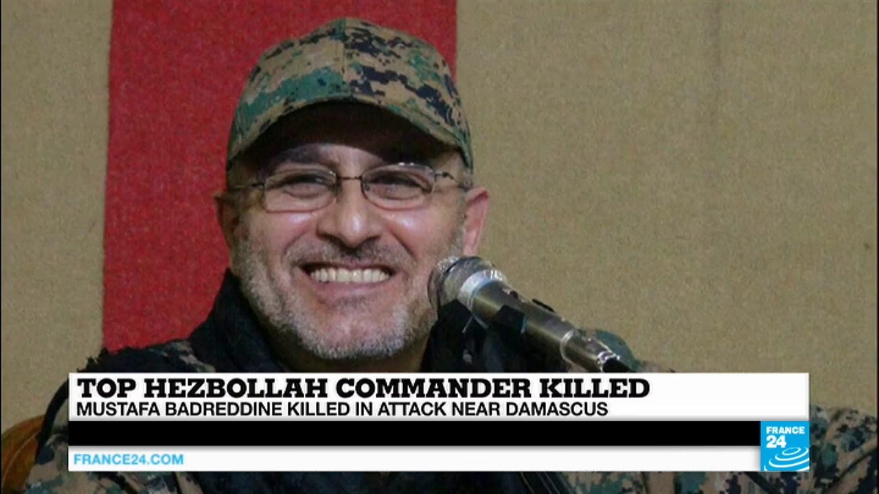 Top Hezbollah commander killed: Mustafa Badreddine killed in attack near Damascus