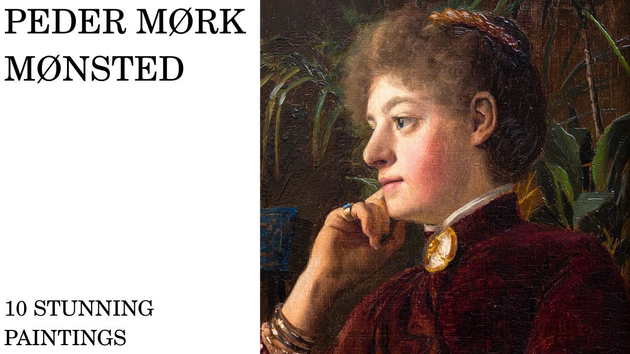 10 Stunning Paintings by Peder Monsted You Must See! 🎨✨