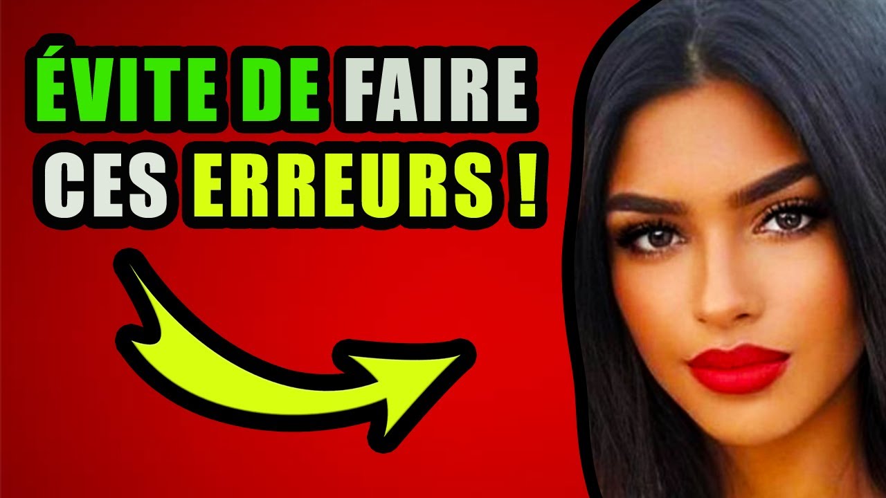 5 ERREURS A NE PAS FAIRE AU PREMIER RENDEZ-VOUS