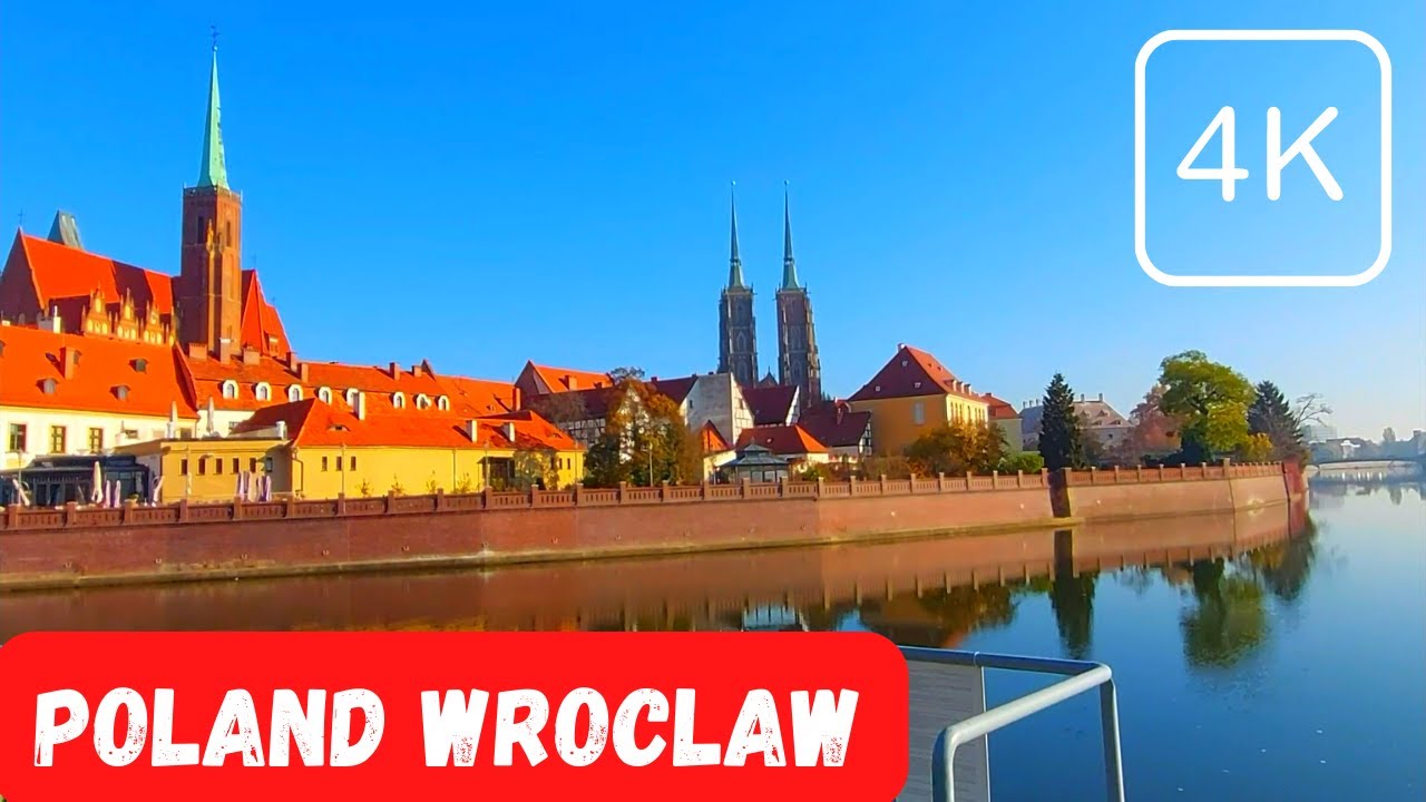 Wroclaw is an incredibly beautiful city  You must see it   Walking Tour   4k