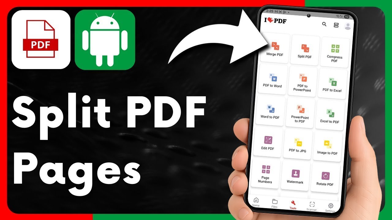 How to Split PDF Pages into Separate Files on Android (All Methods)